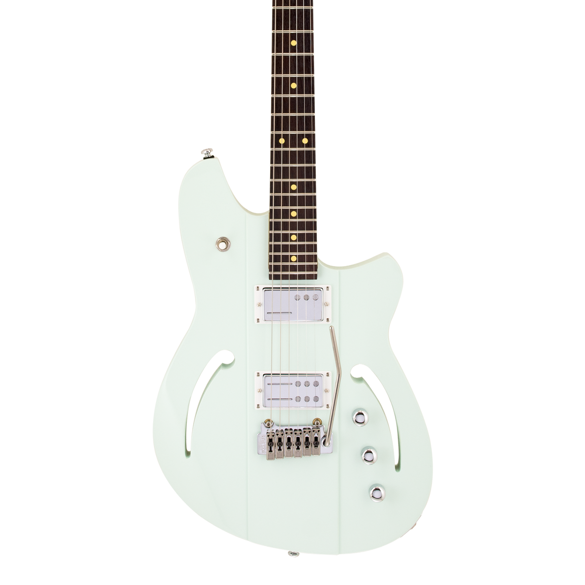 Front of Reverend Kingbolt F-Sonic Iconic Blue.