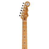 Headstock of Reverend Kingbolt Standard HH Purple Punch.