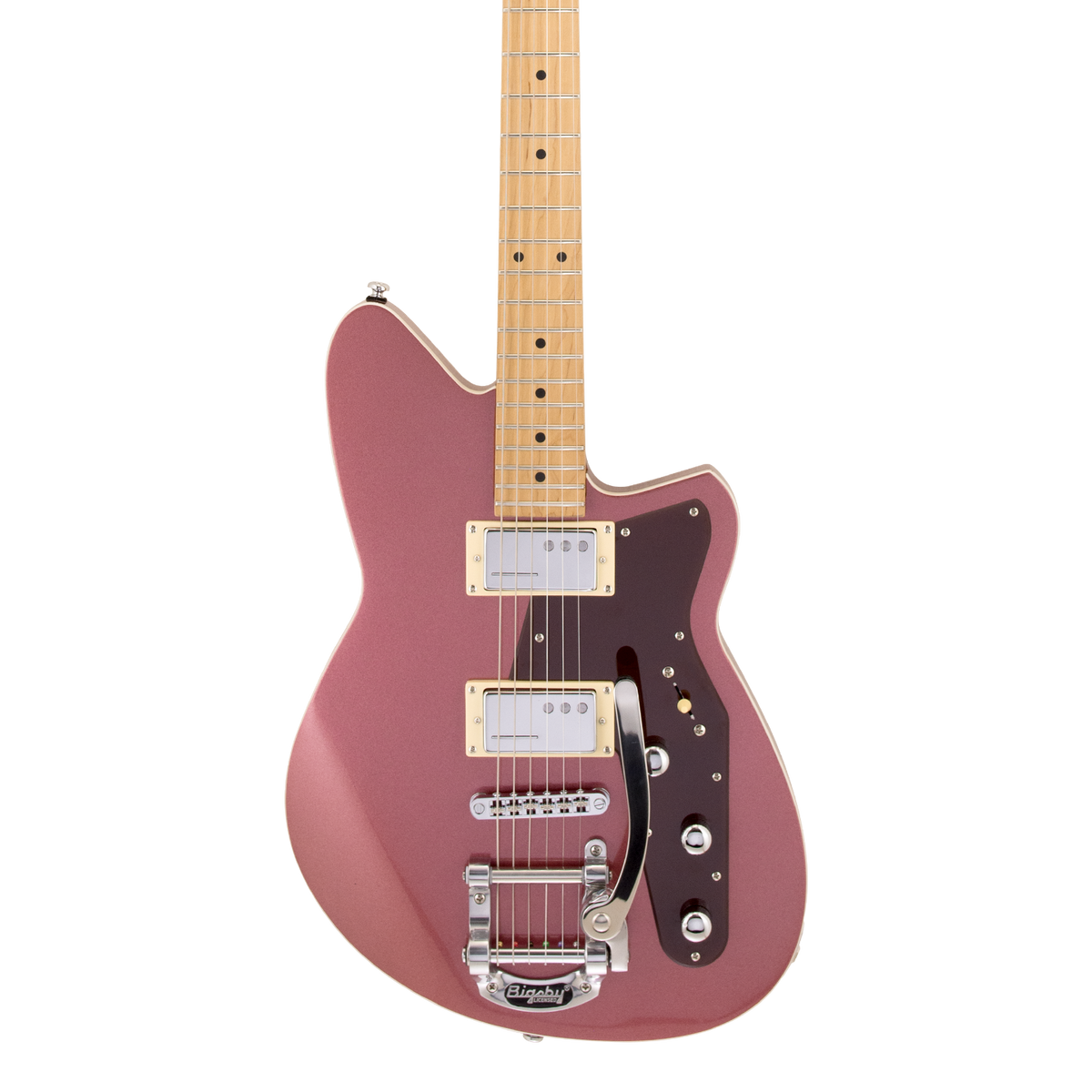 Front of Reverend Limited Edition Jetstream HCB Mulberry Mist.