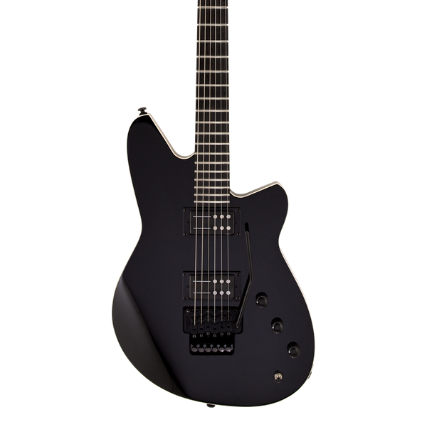 Front of Reverend Limited Edition Kingbolt Blackout.
