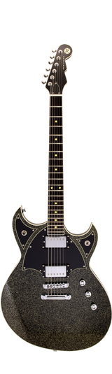 Full frontal of Reverend Reeves Gabriels Spacehawk HT Black Sparkle.