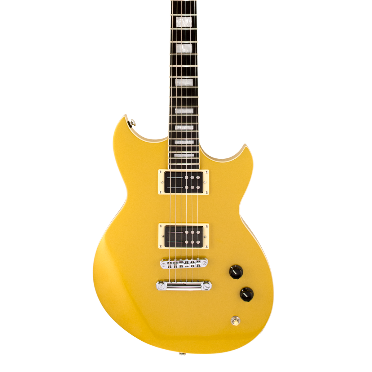 Front of Reverend Robin Finck Venetian Gold E.