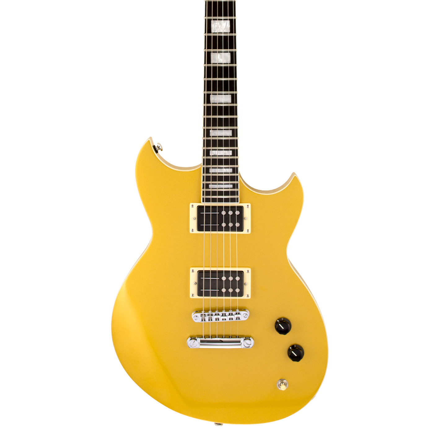 Front of Reverend Robin Finck Venetian Gold E.