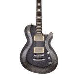 Front of Reverend Roundhouse HH Black Sparkle.