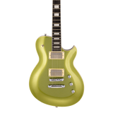Front of Reverend Roundhouse HH Metallic Limeade.