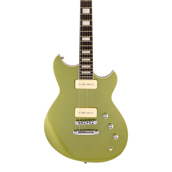 Front of Reverend Sensei 290 Metallic Limeade.