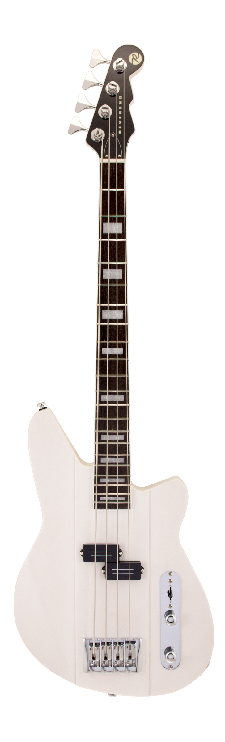 Full frontal of Reverend Sentinel Transparent White RW.