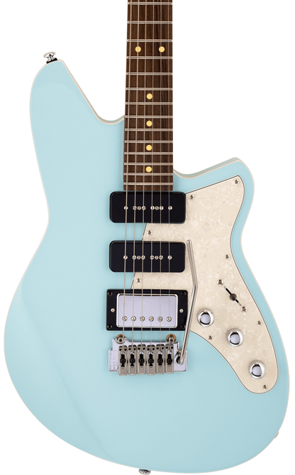 Front of Reverend Six Gun HPP Chronic Blue RW.