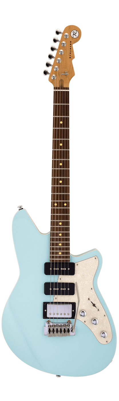 Full frontal of Reverend Six Gun HPP Chronic Blue RW.