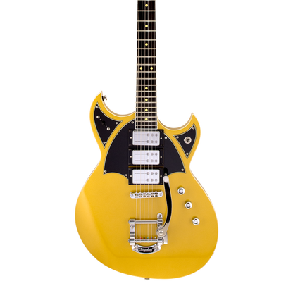 Front of Reverend Spacehawk Supreme Venetian Gold E.