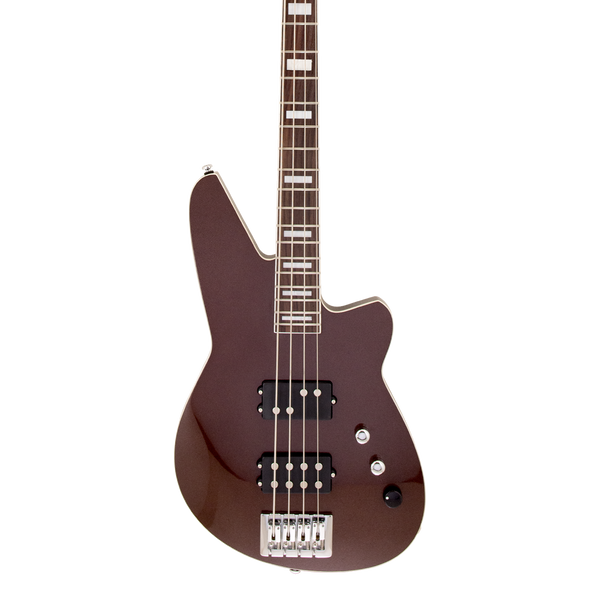 Front of Reverend Thundergun Special Metallic Bordeaux.