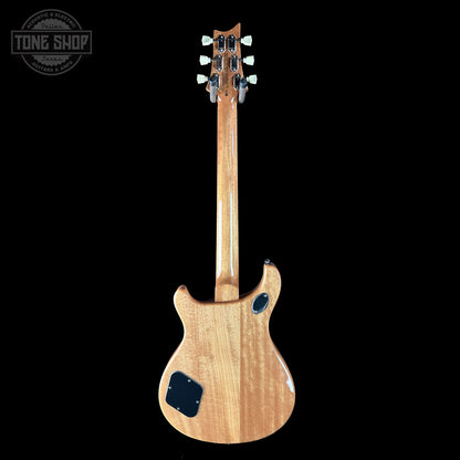 Wooden electric guitar on a black background with 'Tone Shop' logo.