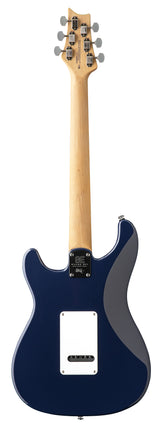 Back of PRS SE Silver Sky Trad Blue.