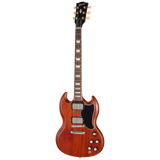 Full frontal of Gibson SG Standard '61 Faded Vintage Cherry Satin.