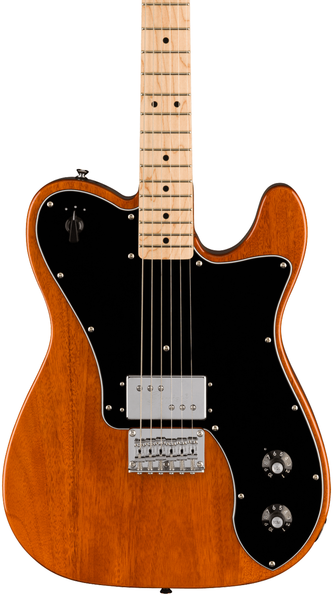 Front of Squier Paranormal ESQUIRE DLX MN BPG MOC.