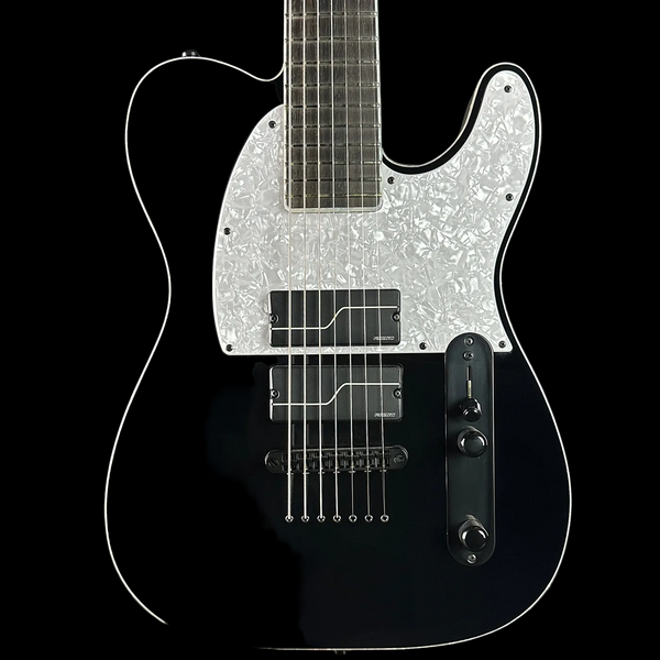 Front of ESP Original Series Stephen Carpenter STEF-T7B Baritone.