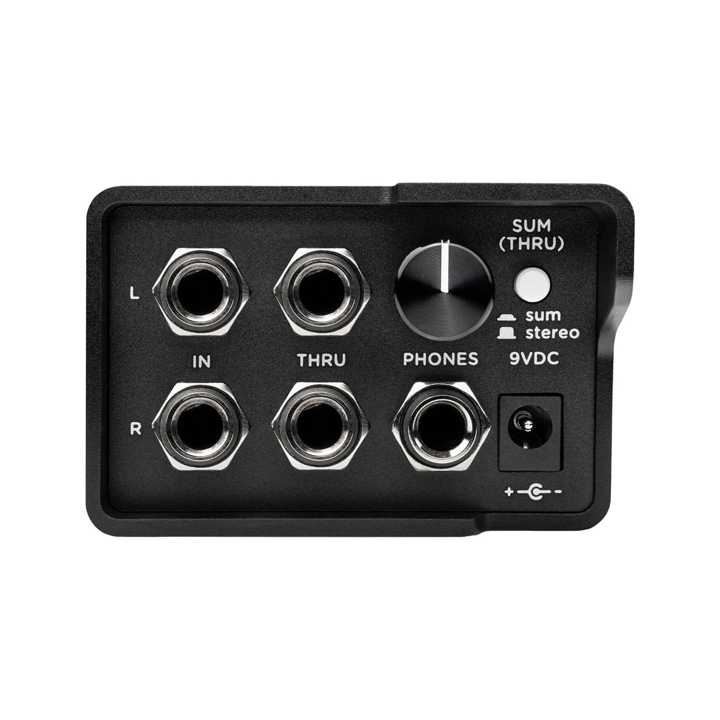 Front of Strymon PCH Active stereo DI with headphone amp.
