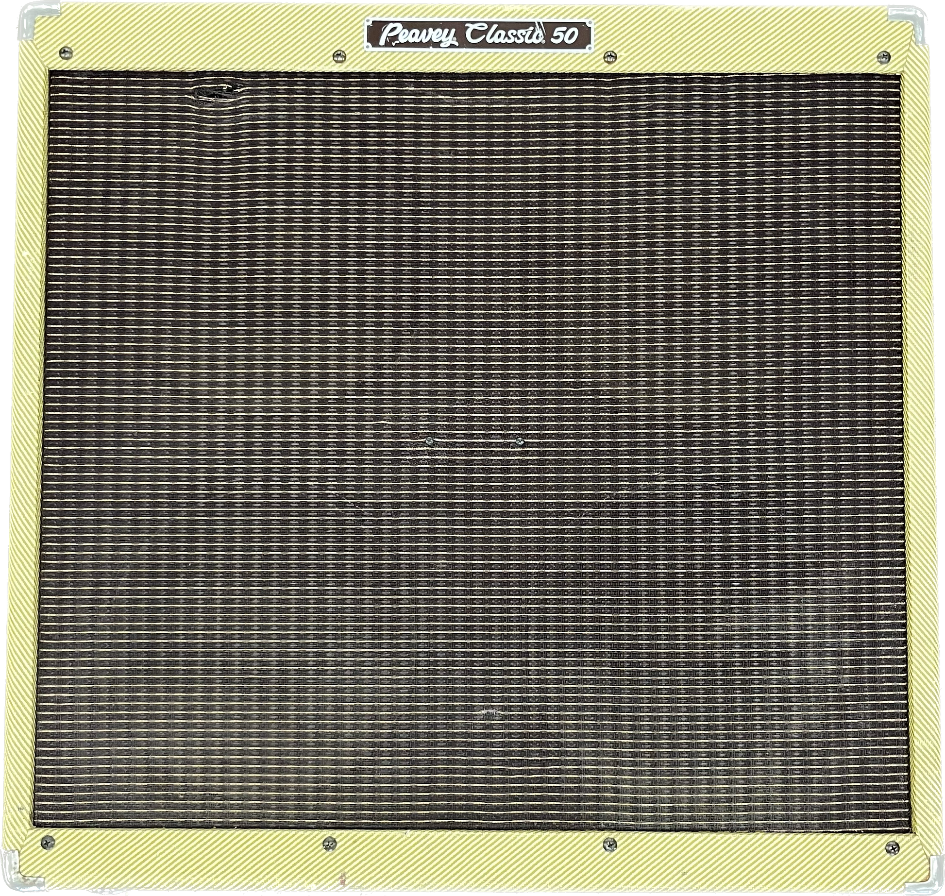 Front of Used 1992 Peavey Classic 50 4X10 50 Watt Tweed TFW2530