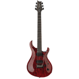 Full front of PRS Tekton T Bloodstone Red