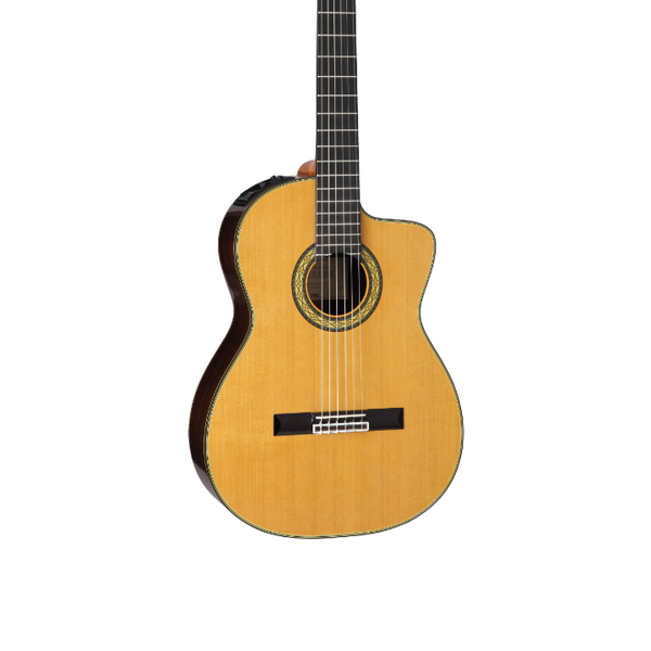 Front of Takamine EH5C.