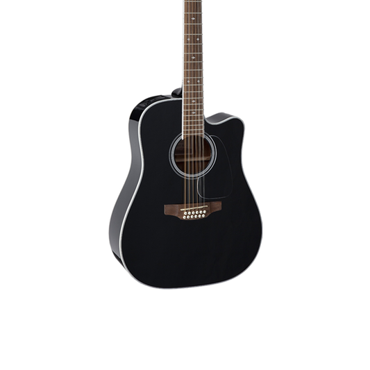 Front of Takamine GD38CE BLACK.