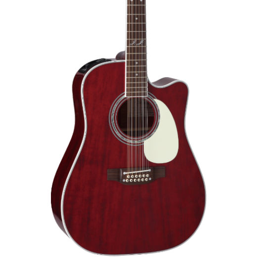 Front of Takamine JJ325SRCL-12 John Jorgenson Signature Model.