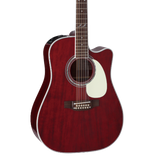 Front of Takamine JJ325SRCL-12 John Jorgenson Signature Model.