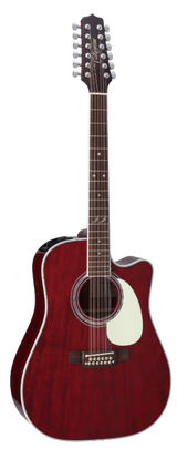 Full frontal of Takamine JJ325SRCL-12 John Jorgenson Signature Model.