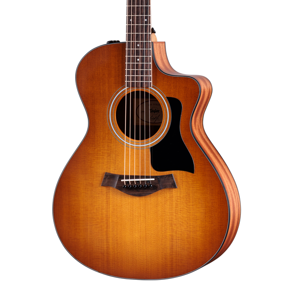 Front of Taylor 112ce Special Edition Honeyburst.