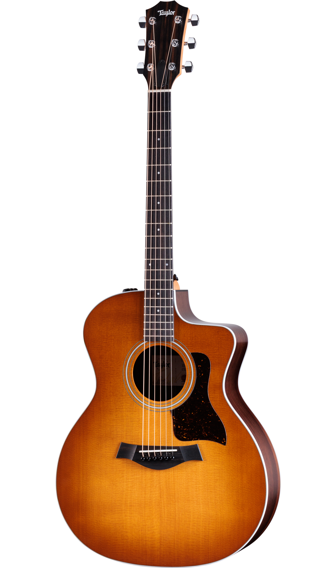 Full frontal of Taylor 214ce Special Edition Honeyburst.