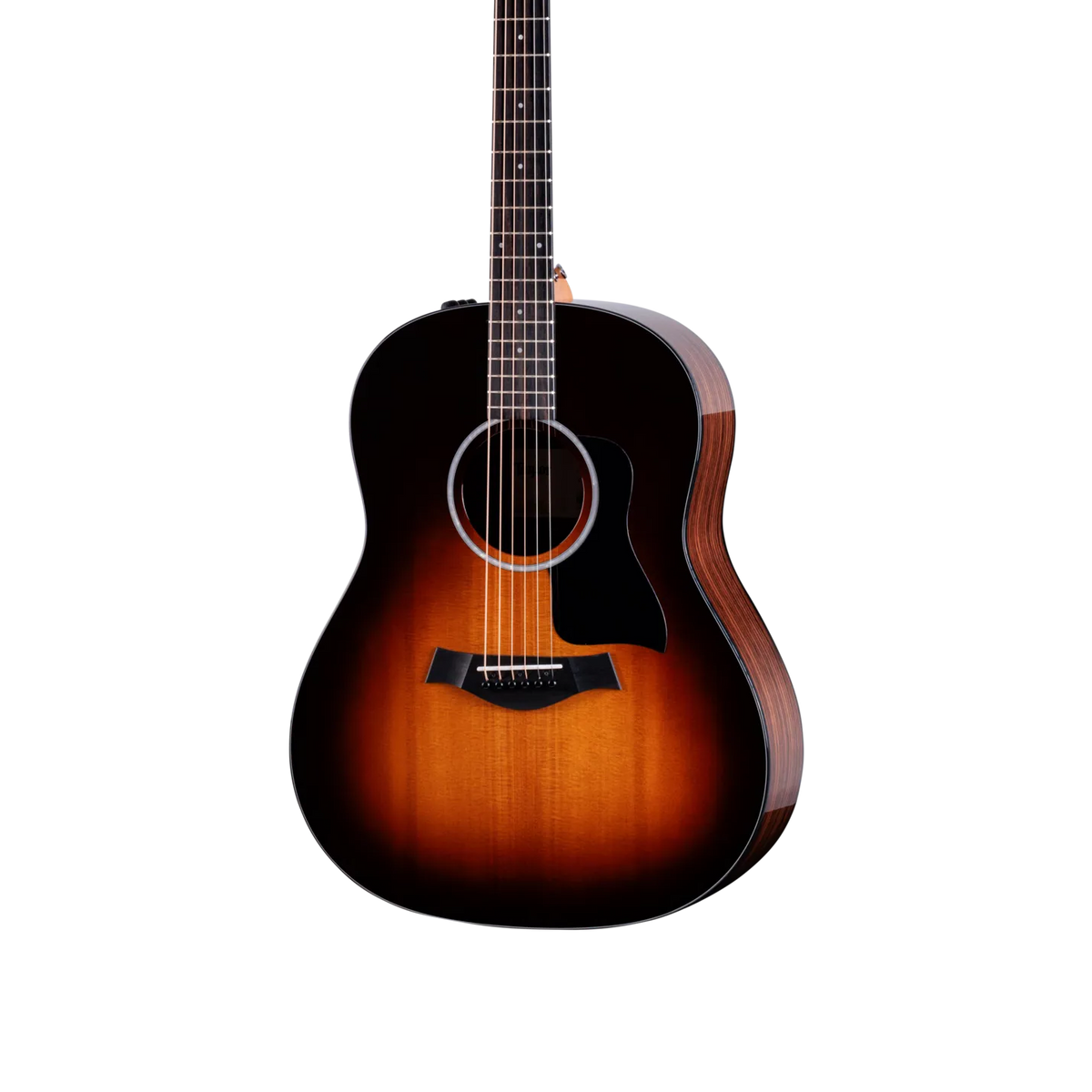 Front of Taylor 217e Plus Sunburst.