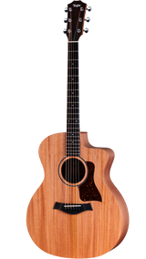 Full frontal of Taylor 24ce Mahogany/Sapele.