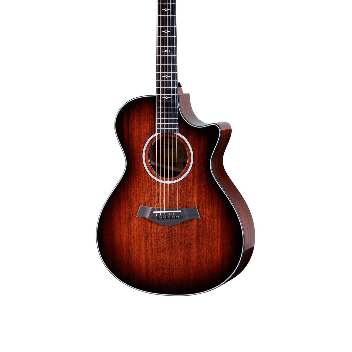 Front of Taylor 322ce Next Generation Sapele / Mahogany.