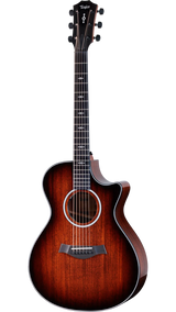 Full frontal of Taylor 322ce Next Generation Sapele / Mahogany.
