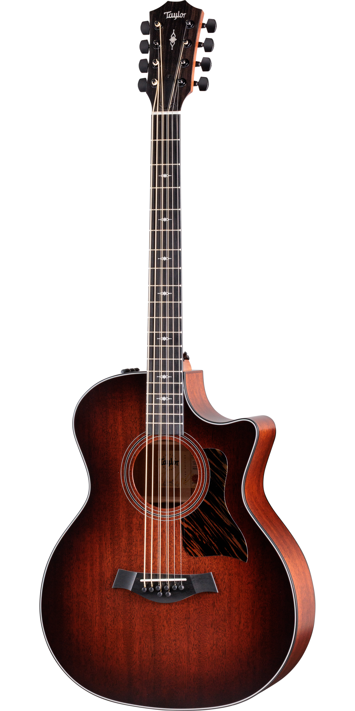 Full frontal of Taylor 324ce Baritone 8 String Limited.