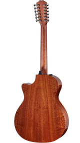 Back of Taylor 354ce Studio 12 String Special Edition Honeyburst.