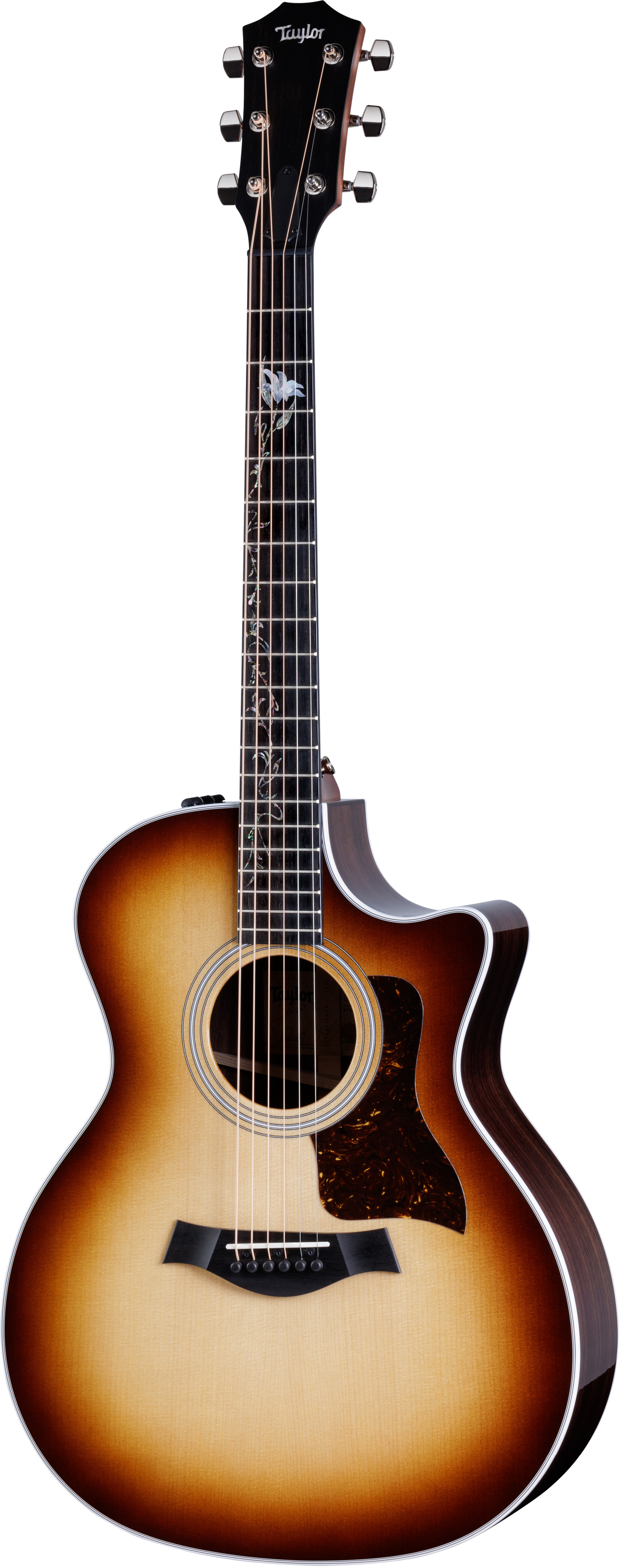 Full frontal of Taylor 414ce-R LTD SEB Top Lily/Vine Inlay.