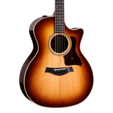 Front of Taylor 414ce Studio Shaded Edge Burst.