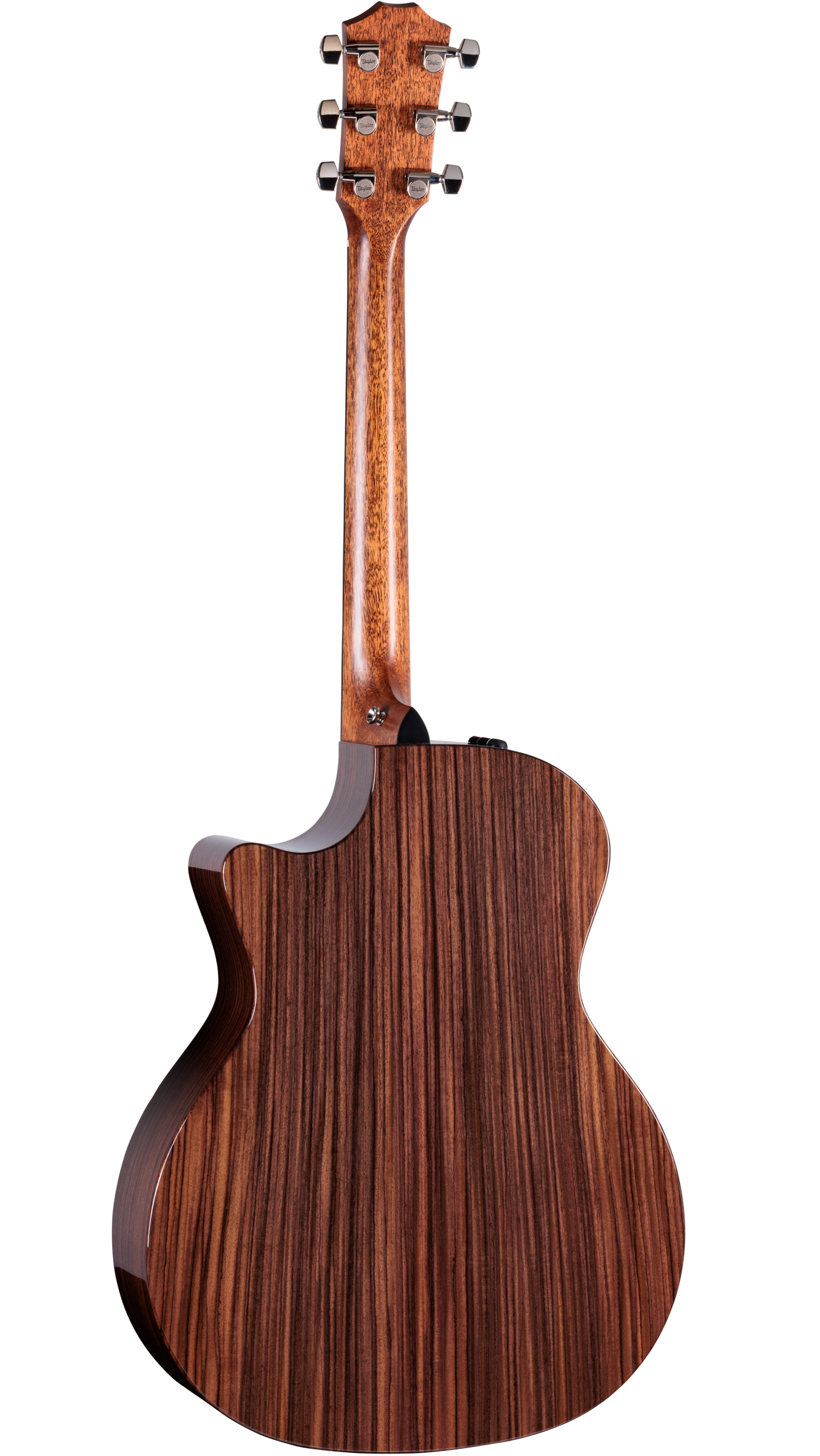 Back of Taylor 414ce Studio Shaded Edge Burst.