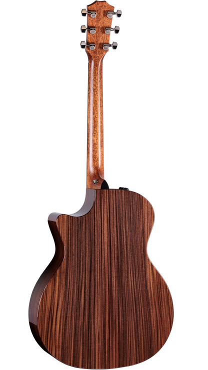 Back of Taylor 414ce Studio Shaded Edge Burst.