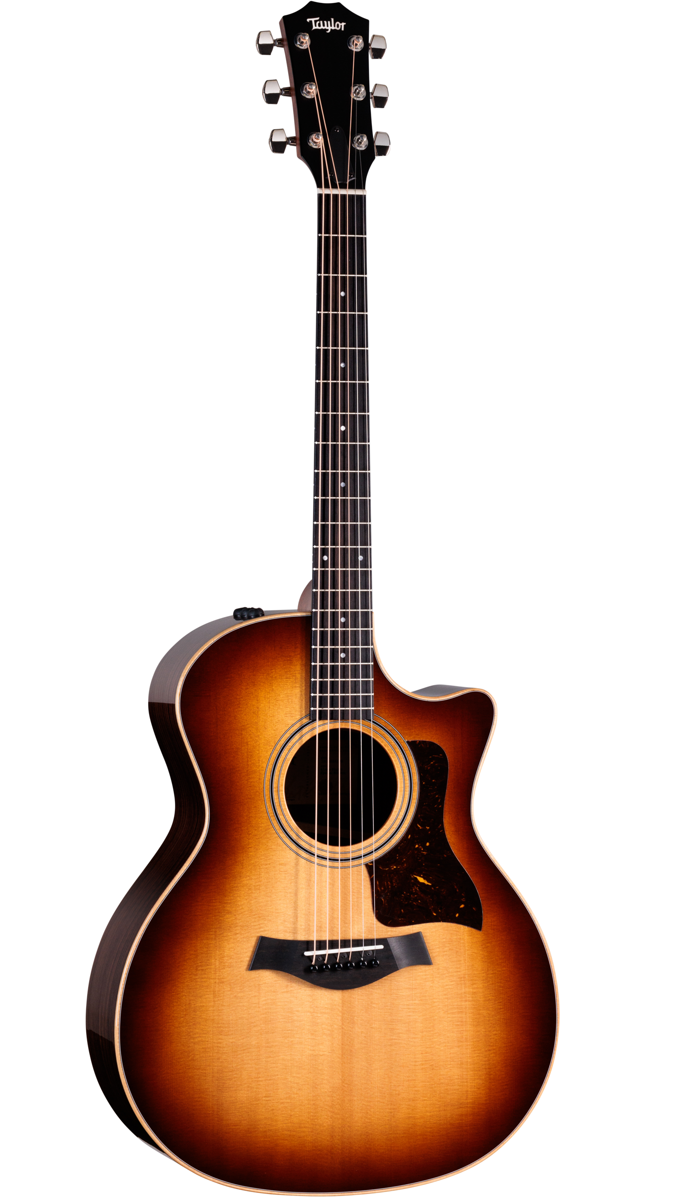 Full frontal of Taylor 414ce Studio Shaded Edge Burst.
