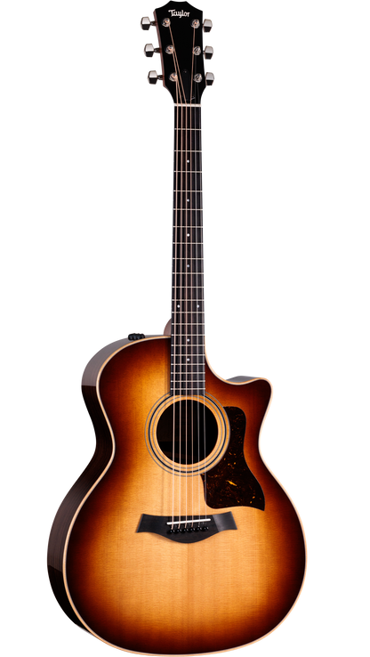 Full frontal of Taylor 414ce Studio Shaded Edge Burst.