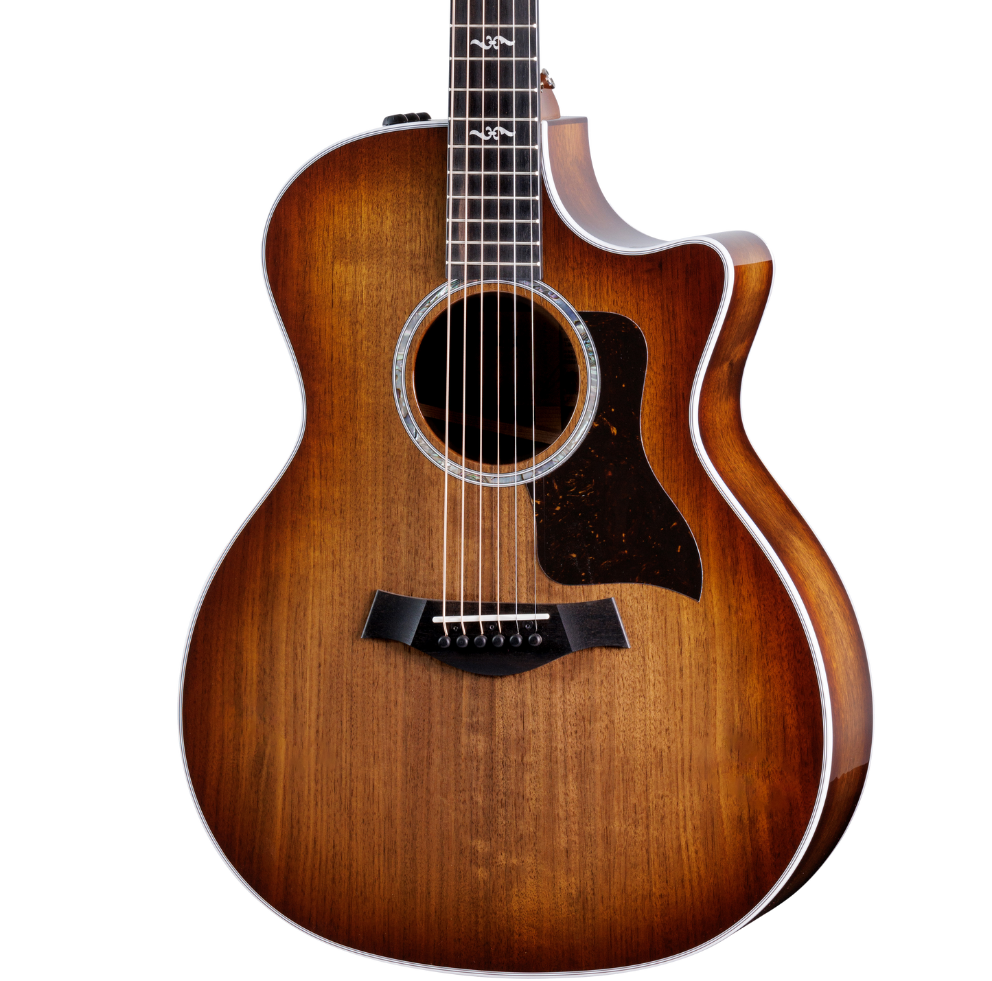 Front of Taylor 424ce Special Edition Walnut Walnut SEB Top.