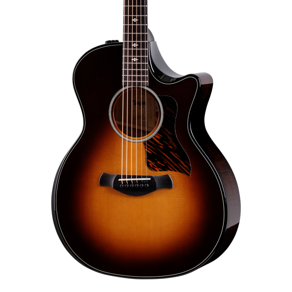 Front of Taylor 514ce Builder's Edition Kona Burst.