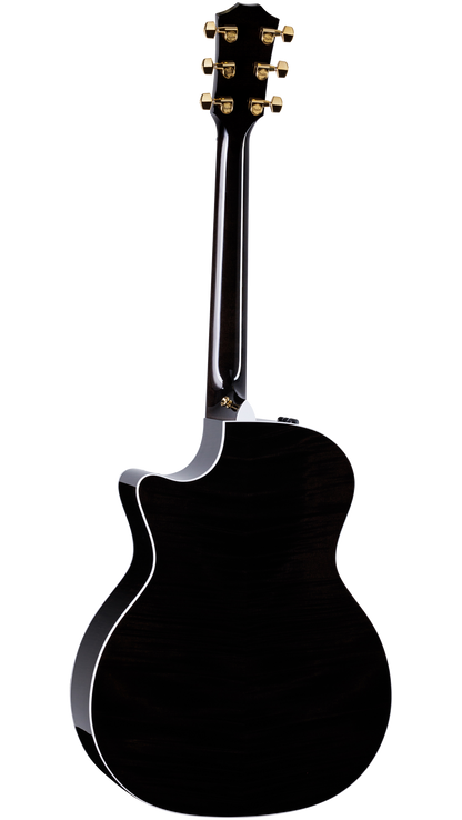 Back of Taylor 614ce Special Edition Gaslamp Black.