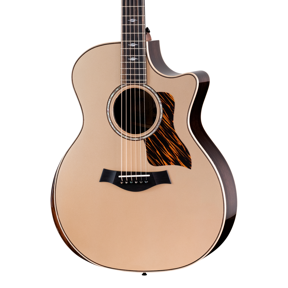 Front of Taylor 814ce LTD Next Generation Casablanca Beige.