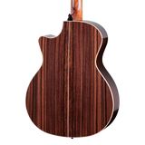 Back of body of Taylor 814ce LTD Next Generation Casablanca Beige.