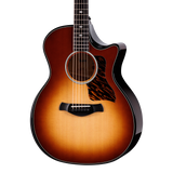 Front of Taylor Builder's Edition 514ce Kona Burst Top Next Generation.