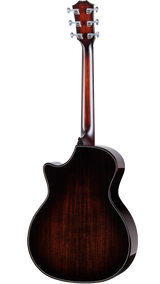 Back of Taylor Builder's Edition 514ce Kona Burst Top Next Generation.