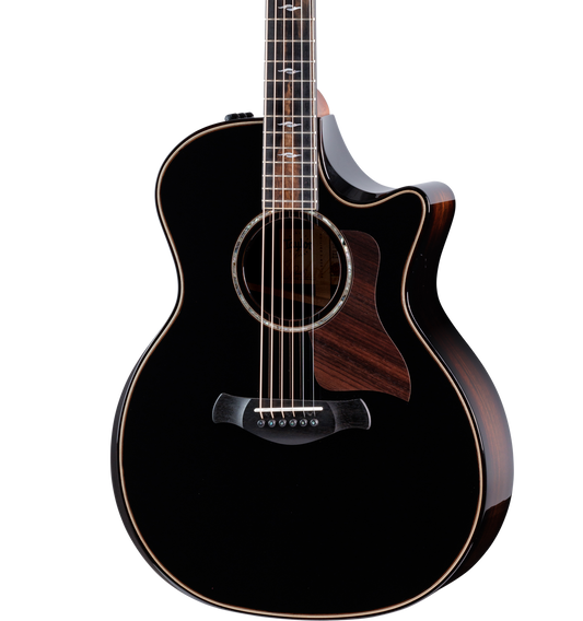 Front of Taylor Builder's Edition 814ce Blacktop Rosewood/Adi.